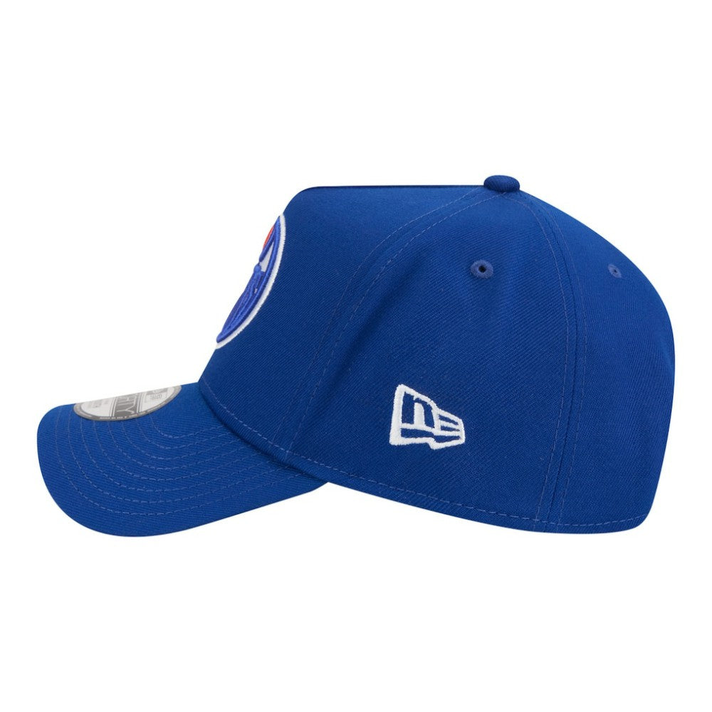 NHL Royal Edmonton Oilers New Era Youth 9FORTY A-Frame Adjustable Hat