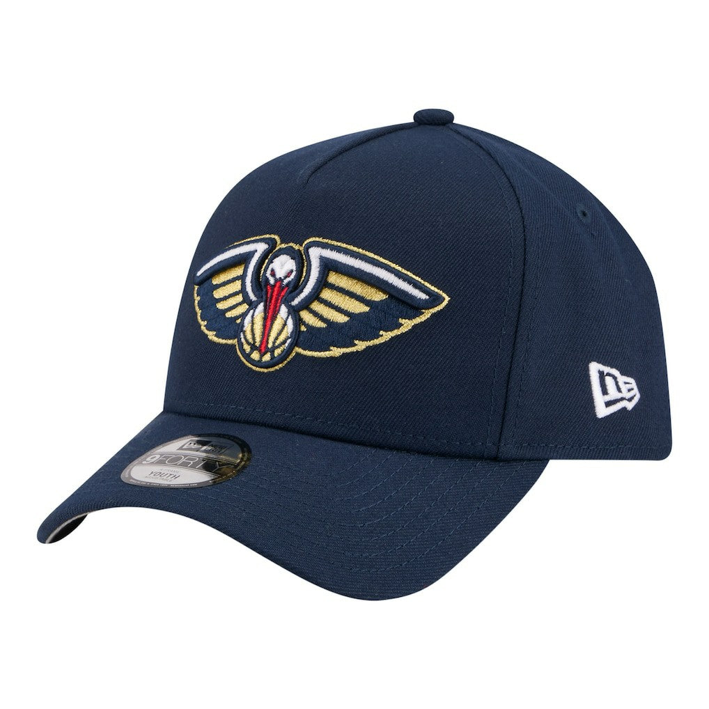 NBA New Orleans Pelicans Youth 9FORTY A-Frame Adjustable Hat