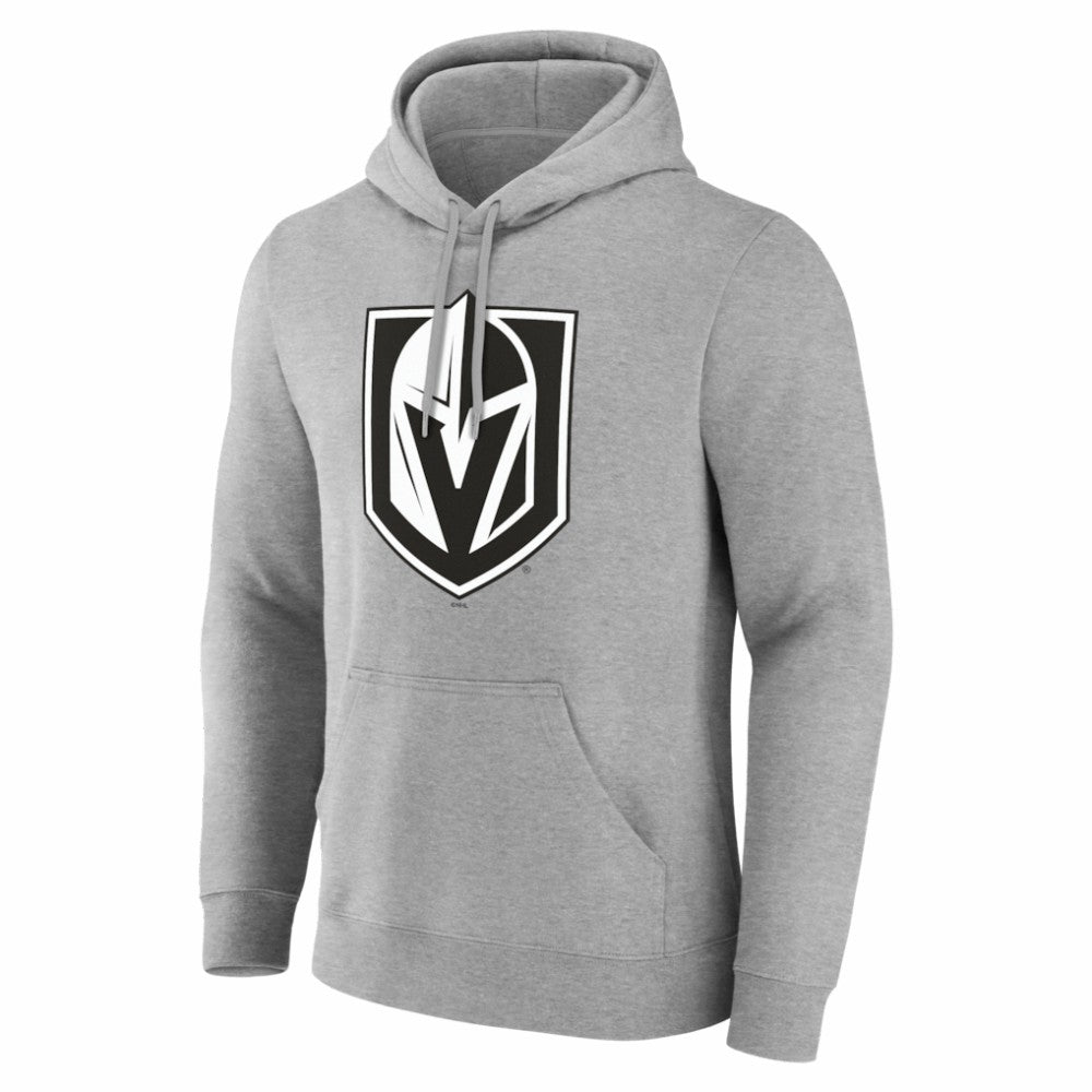 NHL Gray Vegas Golden Knights Big & Tall Personalized Name & Number Monochrome Pullover Hoodie