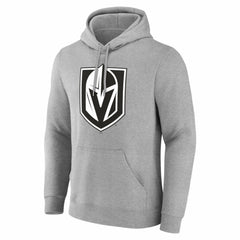 NHL Gray Vegas Golden Knights Big & Tall Personalized Name & Number Monochrome Pullover Hoodie