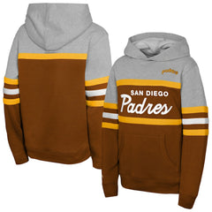 MLB San Diego Padres Mitchell & Ness Youth Cooperstown Head Coach Pullover Hoodie