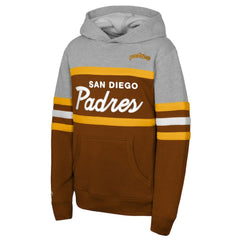 MLB San Diego Padres Mitchell & Ness Youth Cooperstown Head Coach Pullover Hoodie