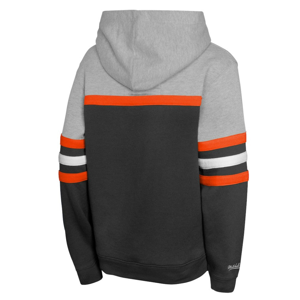 MLB Baltimore Orioles Mitchell & Ness Youth Cooperstown Head Coach Pullover Hoodie