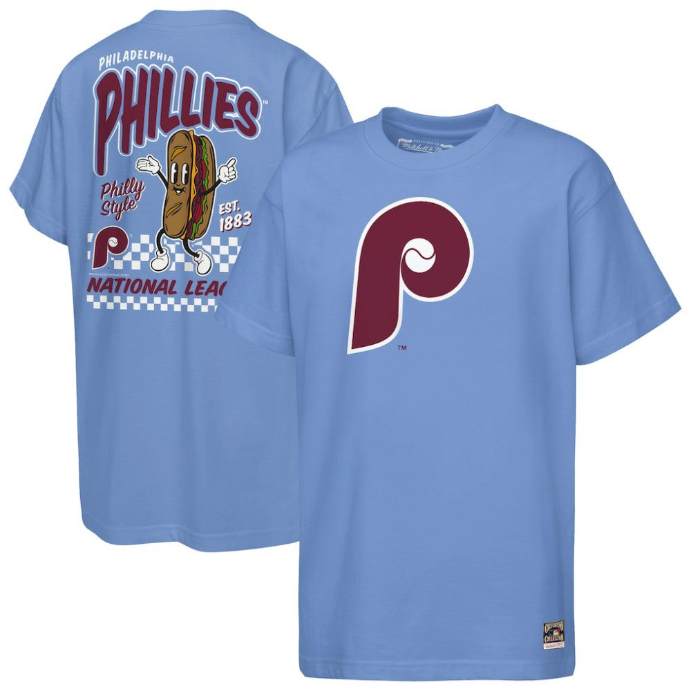 MLB Philadelphia Phillies Mitchell & Ness Cooperstown Concession T-Shirt