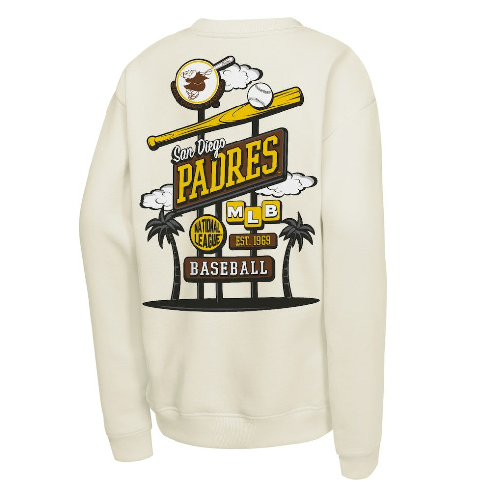 MLB San Diego Padres Mitchell & Ness Youth Retro Billboard Sweatshirt