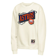 MLB Houston Astros Mitchell & Ness Youth Retro Billboard Sweatshirt