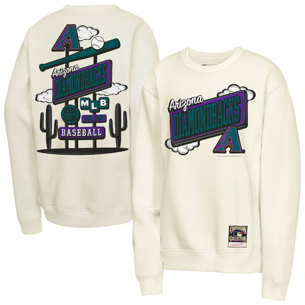 MLB Arizona Diamondbacks Mitchell & Ness Youth Retro Billboard Sweatshirt