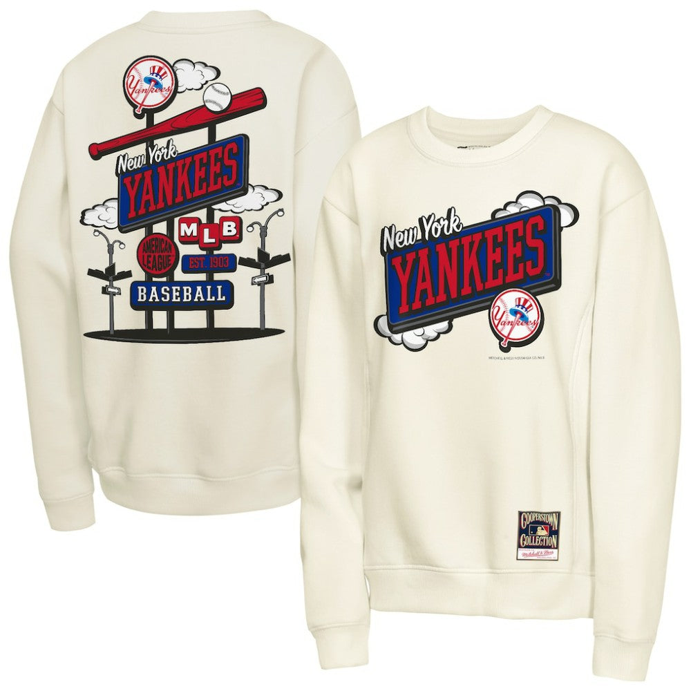 MLB New York Yankees Mitchell & Ness Youth Retro Billboard Sweatshirt