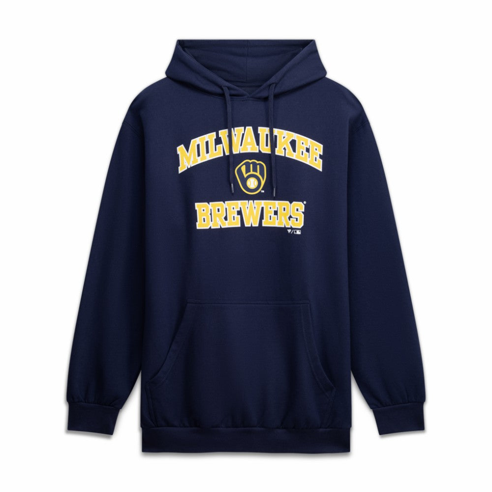 MLB Milwaukee Brewers Fanatics Big & Tall Heart & Soul Hoodie