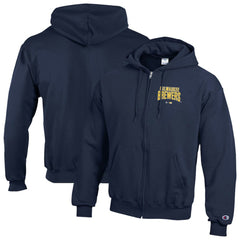MLB Milwaukee Brewers Champion Eco Powerblend Full-Zip Hoodie