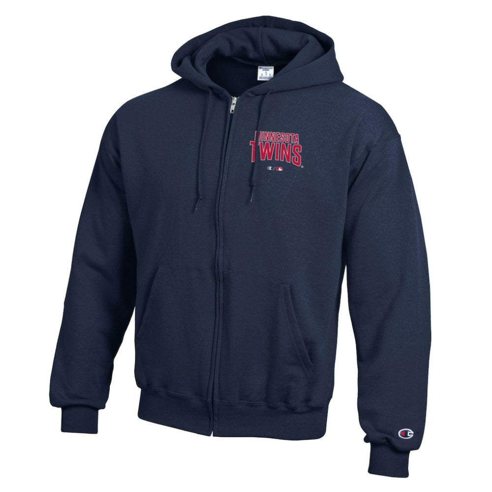MLB Minnesota Twins Champion Eco Powerblend Full-Zip Hoodie