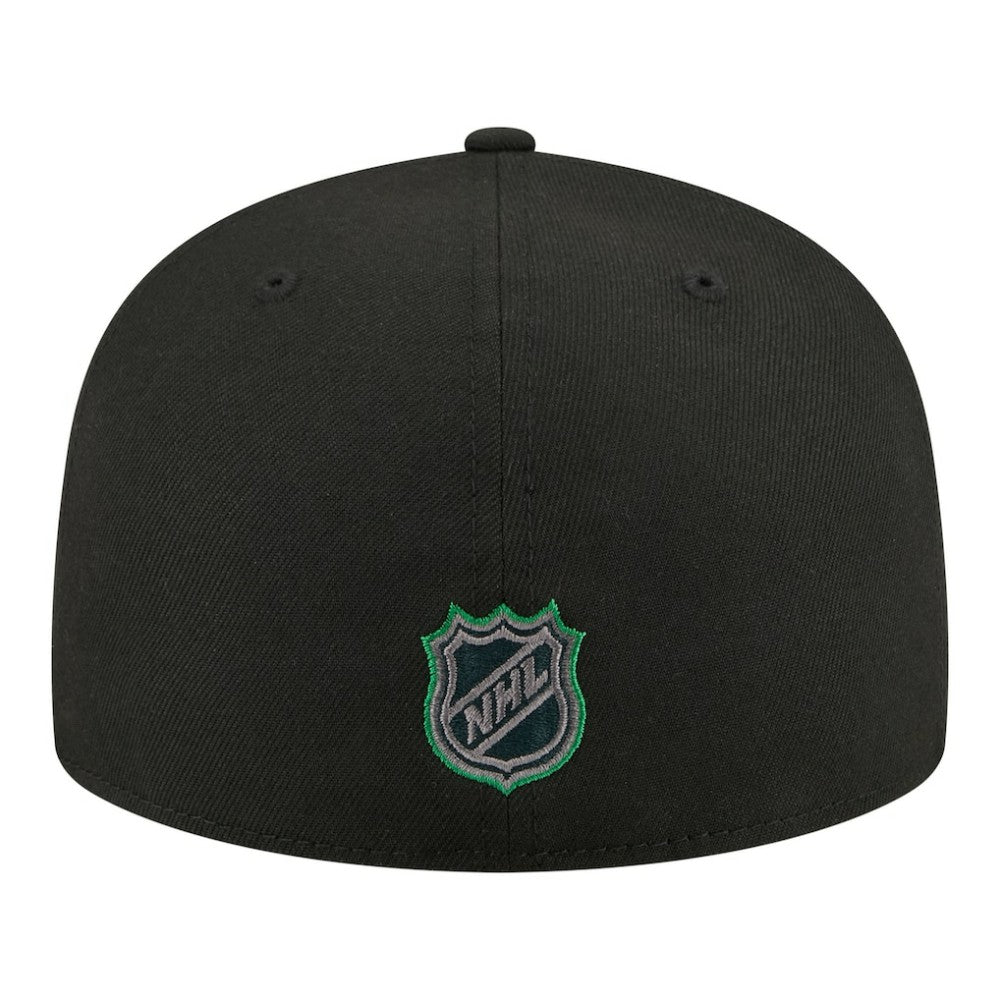 NHL Black Dallas Stars New Era Color Pop 59FIFTY Fitted Hat