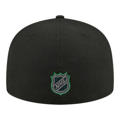 NHL Black Dallas Stars New Era Color Pop 59FIFTY Fitted Hat