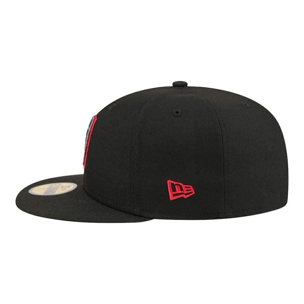 NHL Black Florida Panthers New Era Color Pop 59FIFTY Fitted Hat