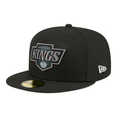 NHL Black Los Angeles Kings New Era Color Pop 59FIFTY Fitted Hat
