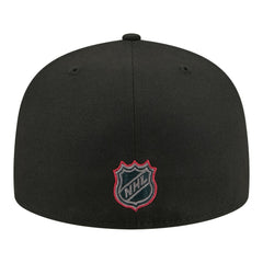 NHL Black Colorado Avalanche New Era Color Pop 59FIFTY Fitted Hat