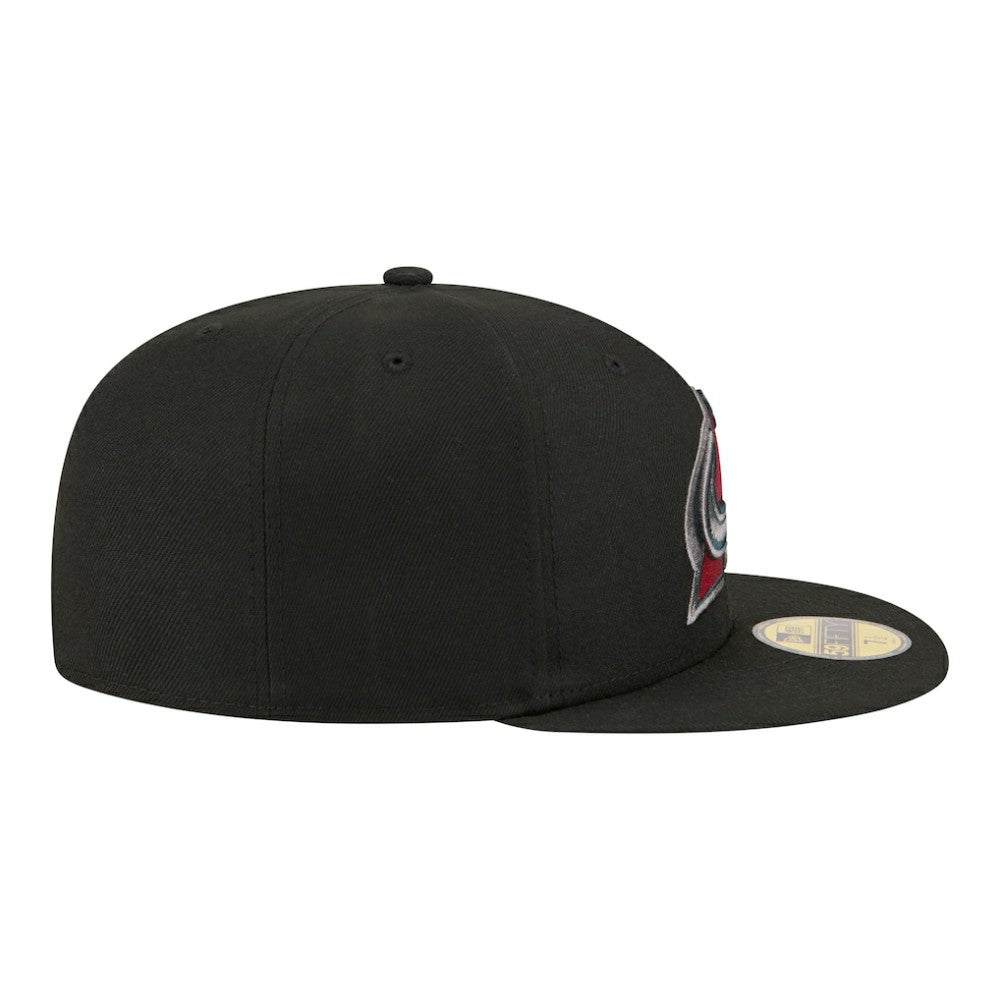 NHL Black Colorado Avalanche New Era Color Pop 59FIFTY Fitted Hat