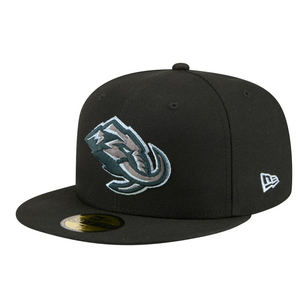 NHL Black Utah Mammoth New Era Color Pop 59FIFTY Fitted Hat