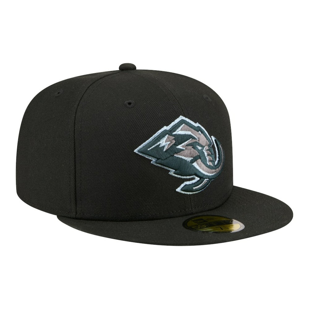 NHL Black Utah Mammoth New Era Color Pop 59FIFTY Fitted Hat