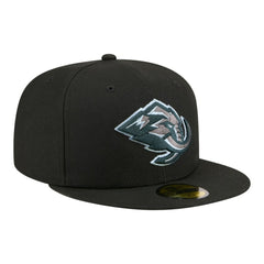 NHL Black Utah Mammoth New Era Color Pop 59FIFTY Fitted Hat