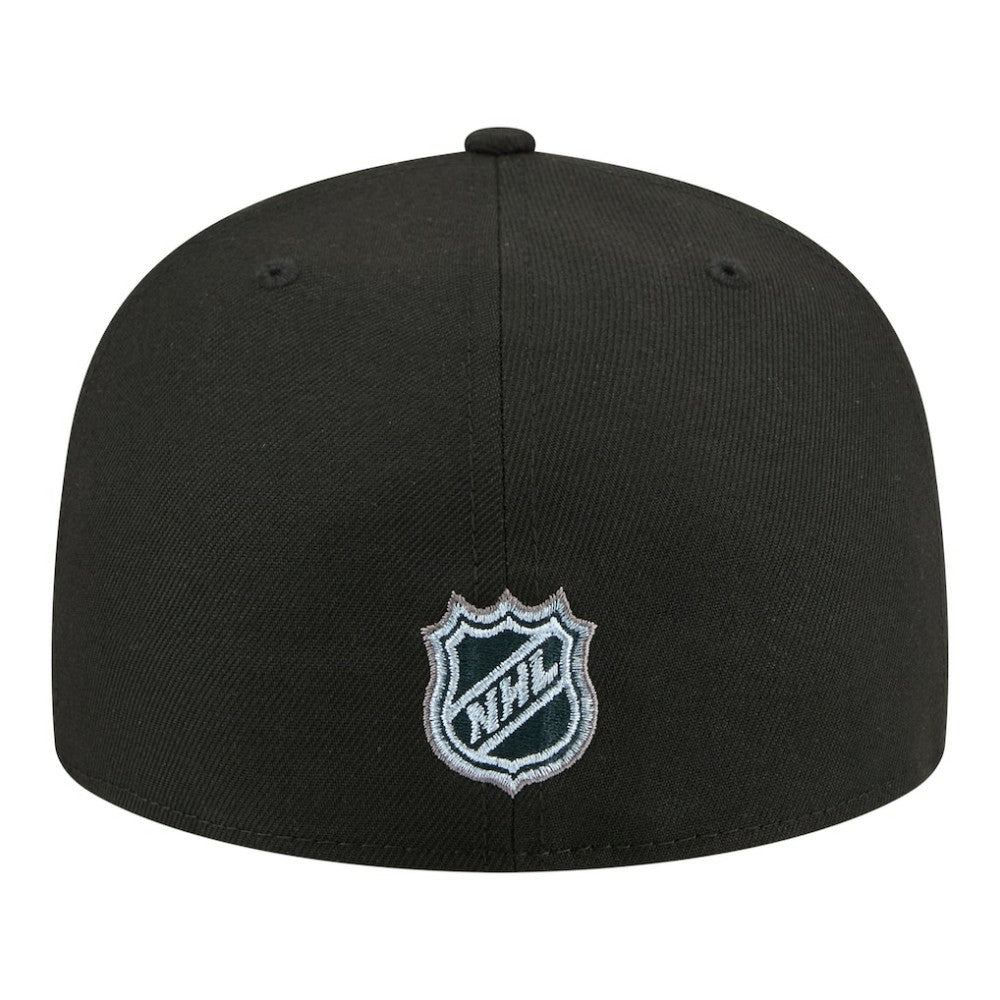 NHL Black Utah Mammoth New Era Color Pop 59FIFTY Fitted Hat