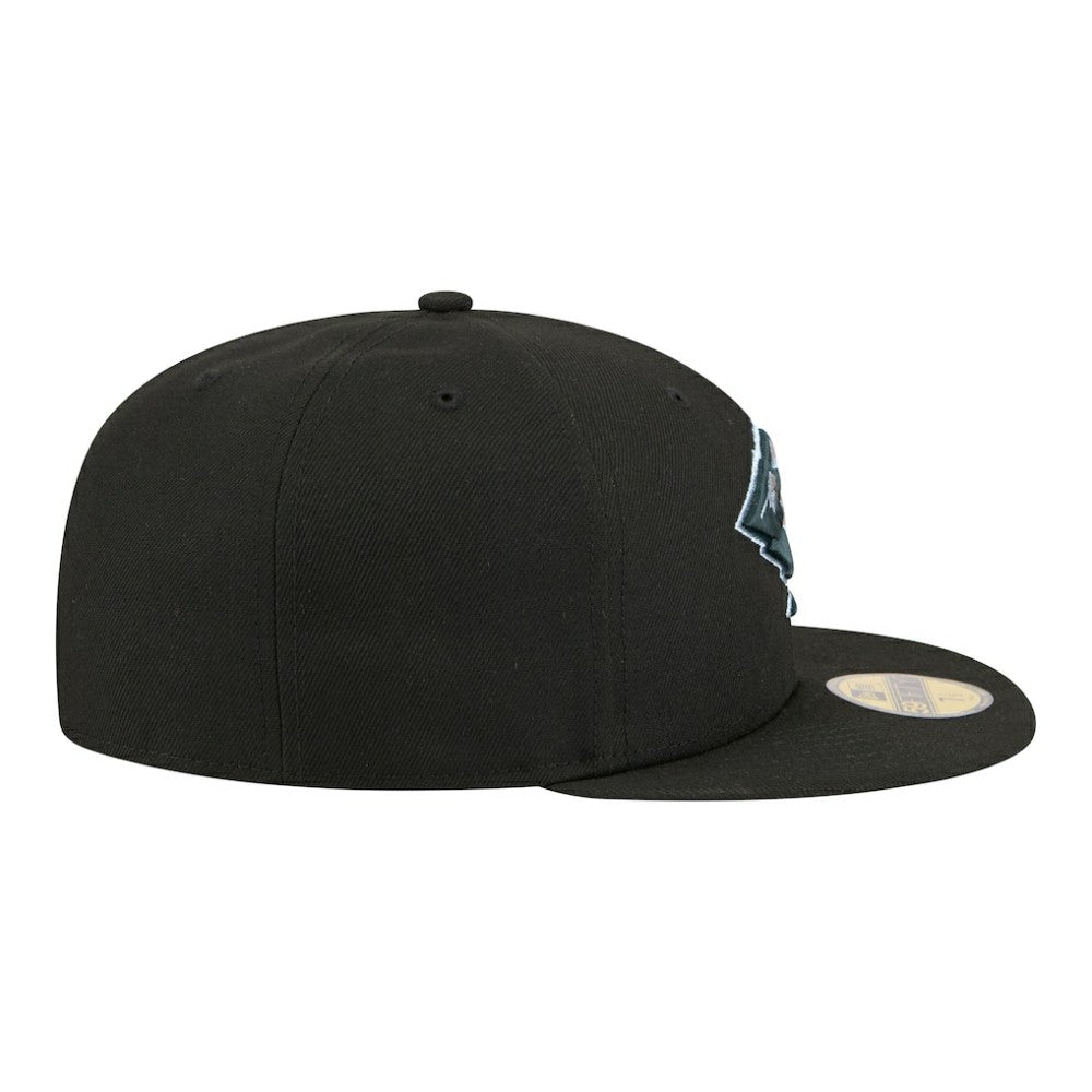 NHL Black Utah Mammoth New Era Color Pop 59FIFTY Fitted Hat