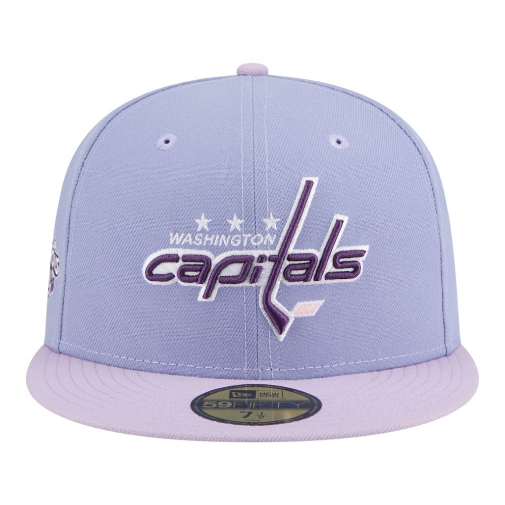 NHL Purple/Light Purple Washington Capitals New Era Lavender Bloom 59FIFTY Fitted Hat
