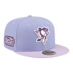 NHL Light Purple/Purple Pittsburgh Penguins New Era Lavender Bloom 59FIFTY Fitted Hat