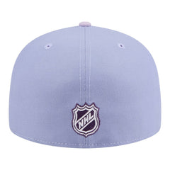 NHL Light Purple/Purple Toronto Maple Leafs New Era Lavender Bloom 59FIFTY Fitted Hat