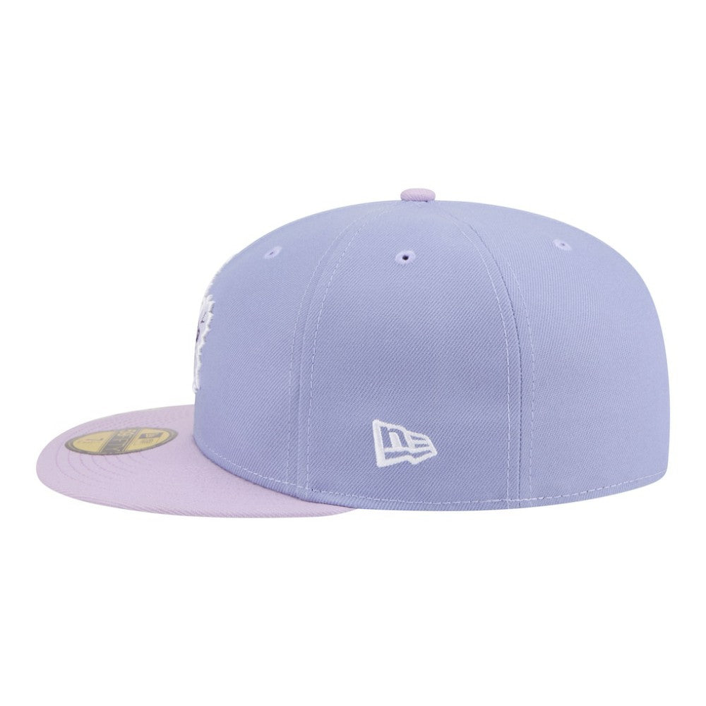 NHL Light Purple/Purple Toronto Maple Leafs New Era Lavender Bloom 59FIFTY Fitted Hat