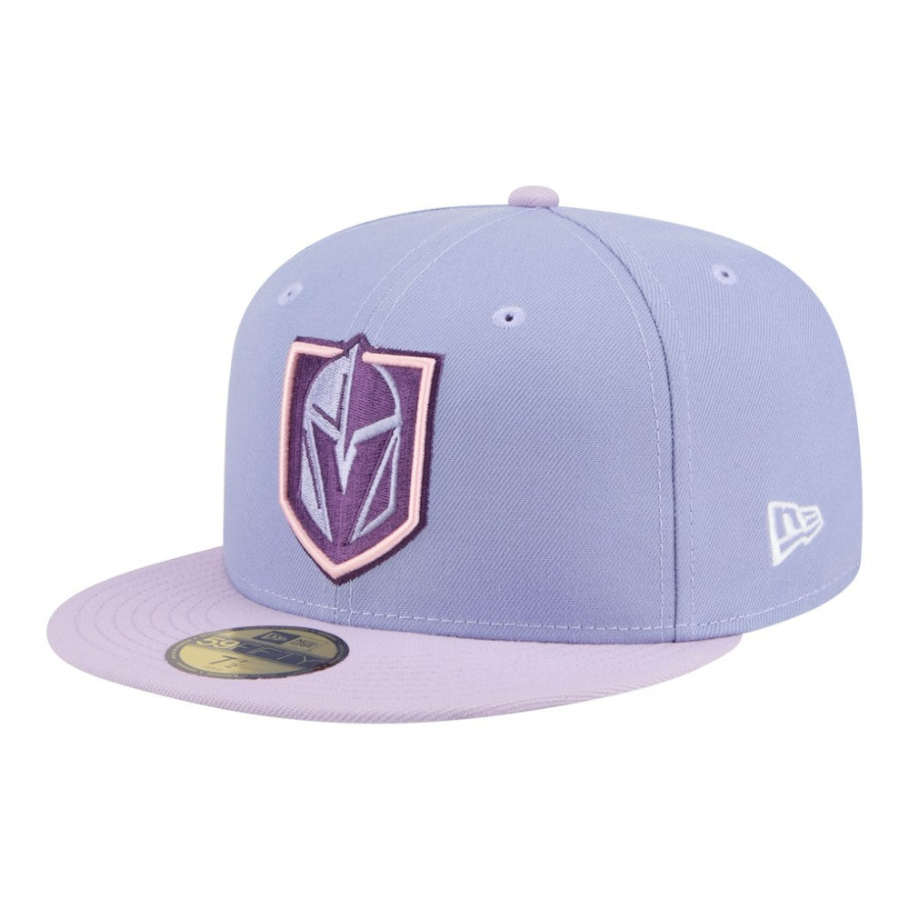 NHL Light Purple/Purple Vegas Golden Knights New Era Lavender Bloom 59FIFTY Fitted Hat