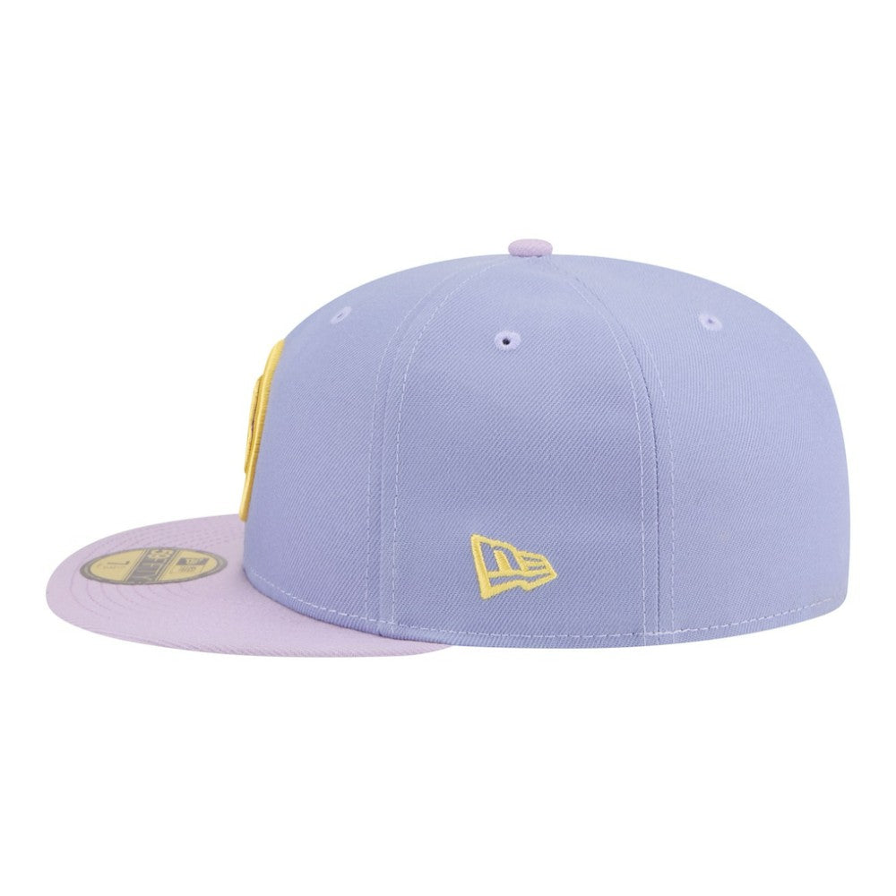 NHL Light Purple/Purple Boston Bruins New Era Lavender Bloom 59FIFTY Fitted Hat