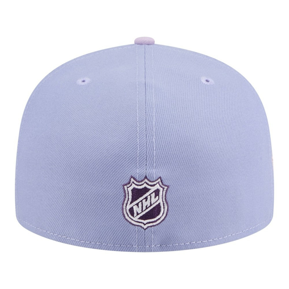 NHL Light Purple/Purple New York Rangers New Era Lavender Bloom 59FIFTY Fitted Hat