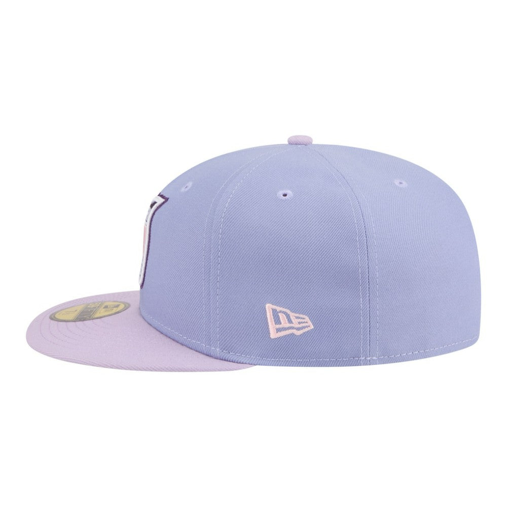 NHL Light Purple/Purple New York Rangers New Era Lavender Bloom 59FIFTY Fitted Hat