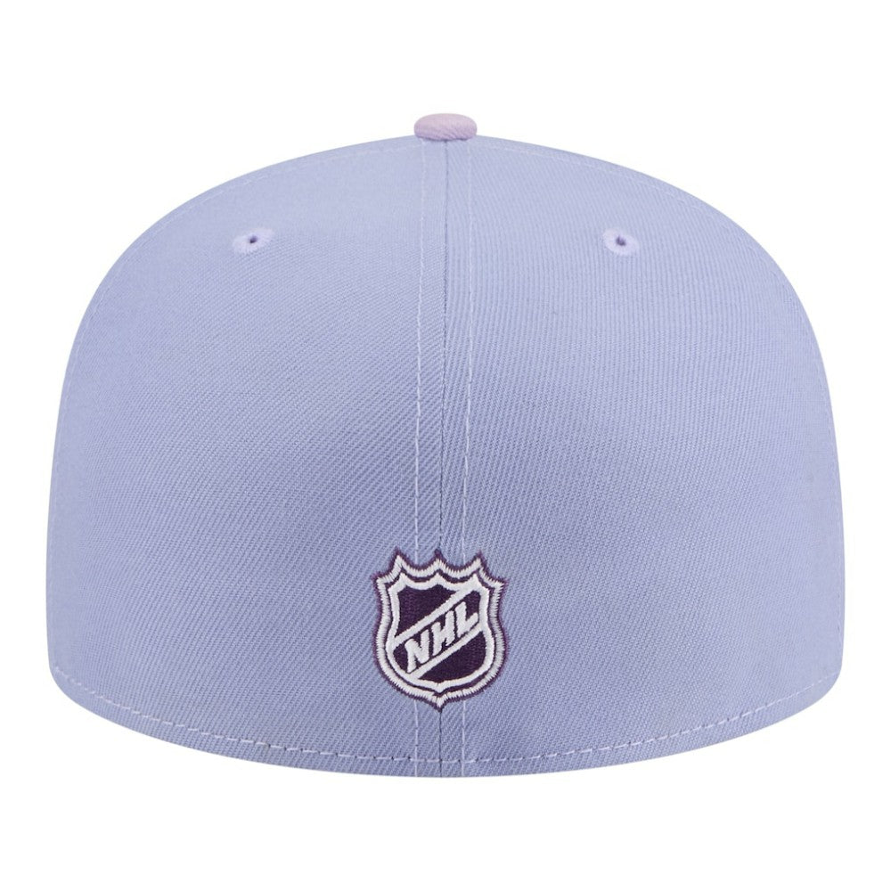 NHL Light Purple/Purple Anaheim Ducks New Era Lavender Bloom 59FIFTY Fitted Hat
