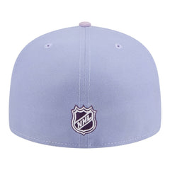 NHL Light Purple/Purple Anaheim Ducks New Era Lavender Bloom 59FIFTY Fitted Hat