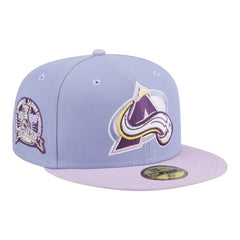 NHL Light Purple/Purple Colorado Avalanche New Era Lavender Bloom 59FIFTY Fitted Hat