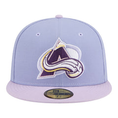 NHL Light Purple/Purple Colorado Avalanche New Era Lavender Bloom 59FIFTY Fitted Hat