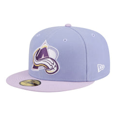 NHL Light Purple/Purple Colorado Avalanche New Era Lavender Bloom 59FIFTY Fitted Hat