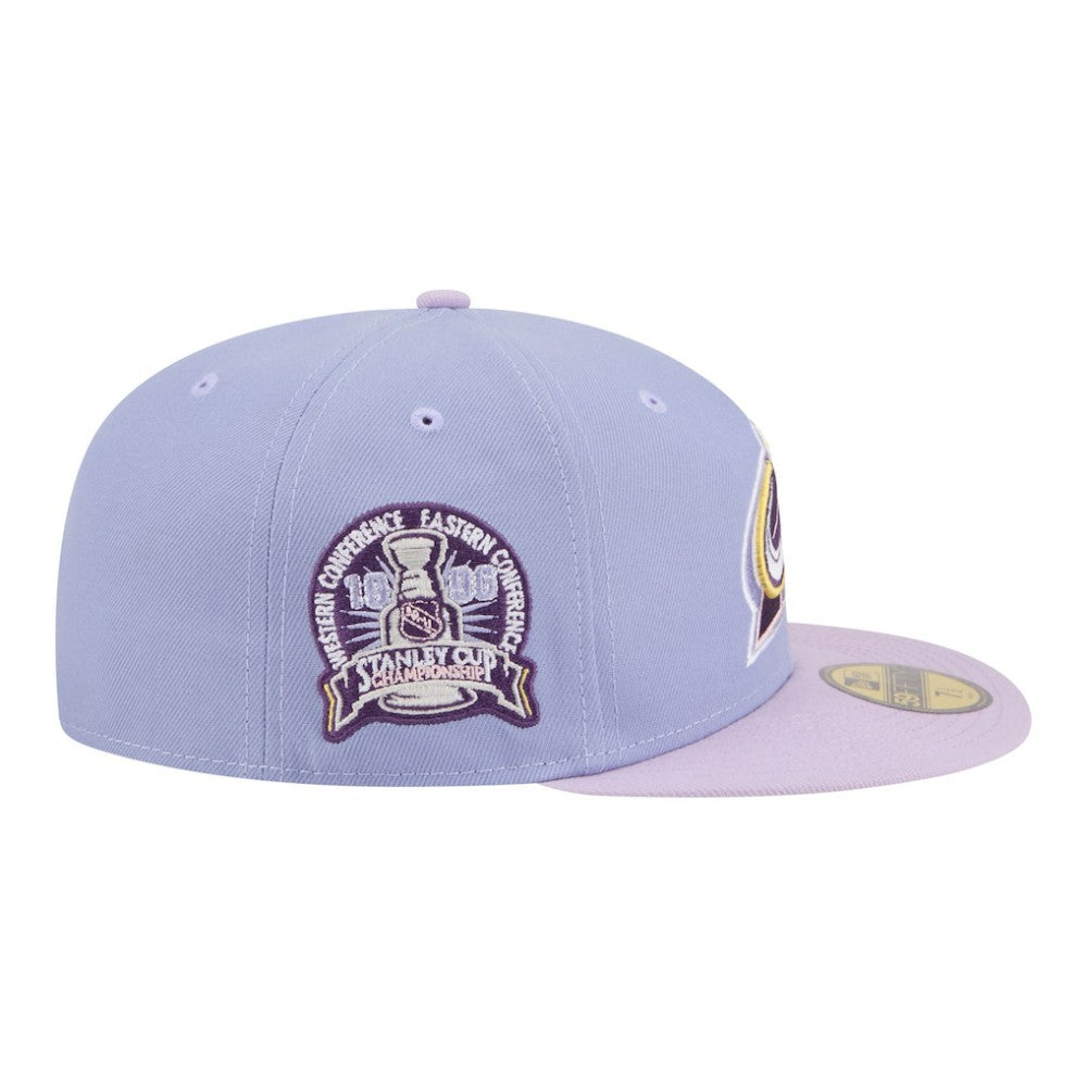 NHL Light Purple/Purple Colorado Avalanche New Era Lavender Bloom 59FIFTY Fitted Hat