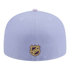 NHL Light Purple/Purple Chicago Blackhawks New Era Lavender Bloom 59FIFTY Fitted Hat
