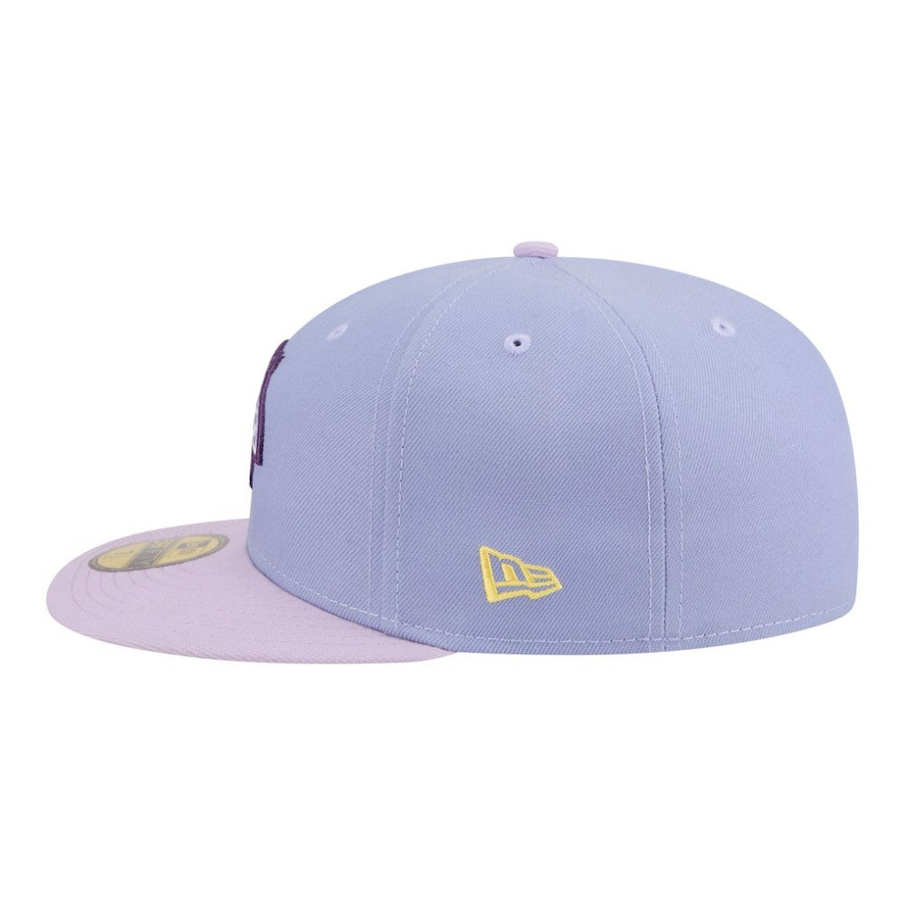 NHL Light Purple/Purple Chicago Blackhawks New Era Lavender Bloom 59FIFTY Fitted Hat