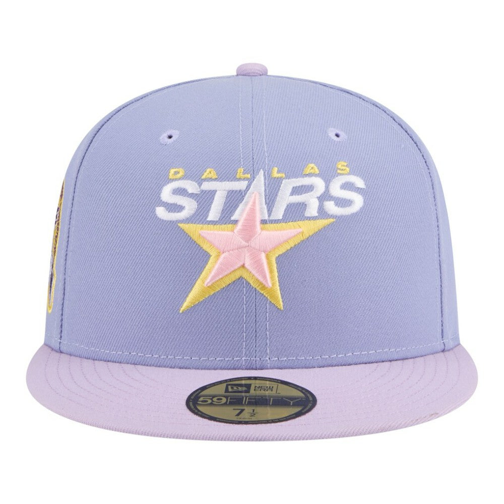 NHL Light Purple/Purple Dallas Stars New Era Lavender Bloom 59FIFTY Fitted Hat