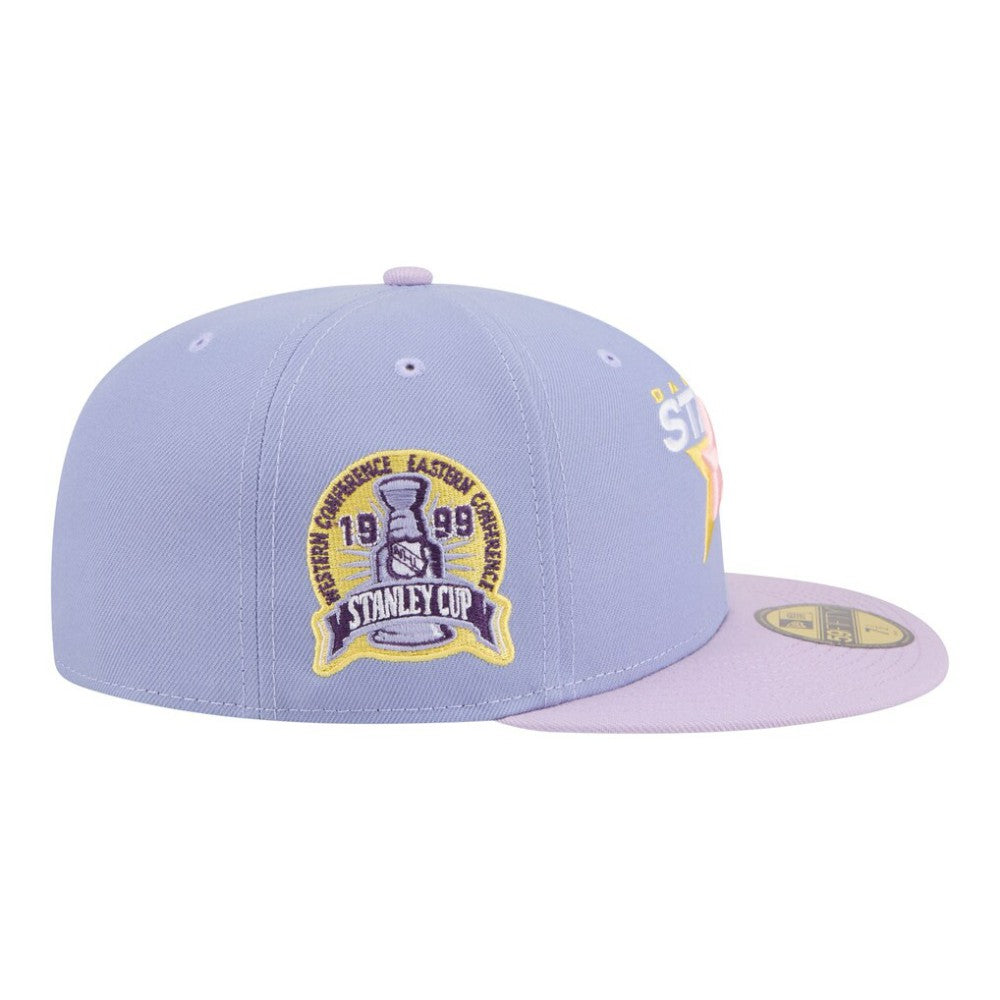 NHL Light Purple/Purple Dallas Stars New Era Lavender Bloom 59FIFTY Fitted Hat