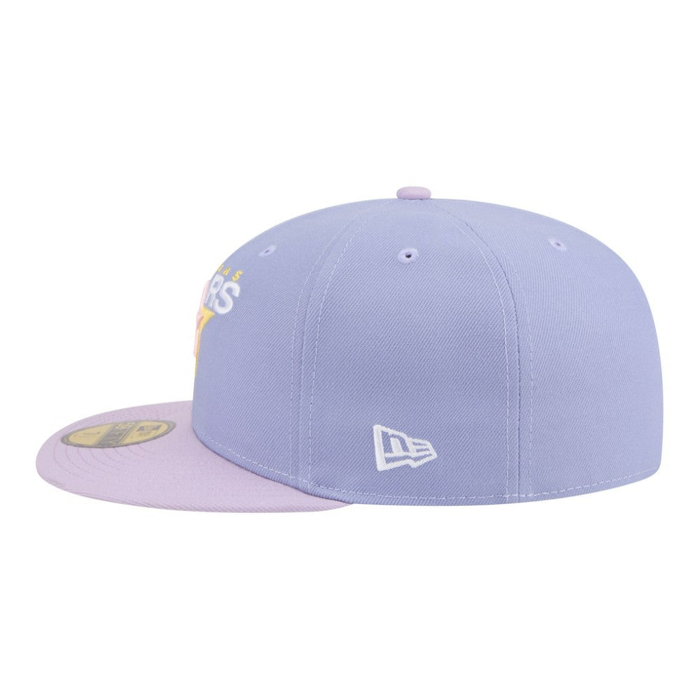 NHL Light Purple/Purple Dallas Stars New Era Lavender Bloom 59FIFTY Fitted Hat