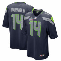 Sam Darnold  Super Bowl LX Patch Game Jersey - Seattle Seahawks
