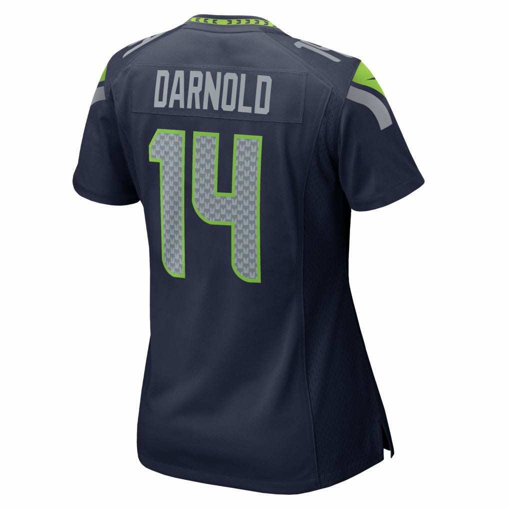 Sam Darnold  Women's Super Bowl LX Patch Game Jersey - Seattle Seahawks