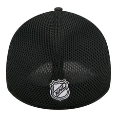 NHL Black Carolina Hurricanes New Era Logo 39THIRTY Flex Hat