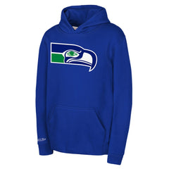 Youth Retro Logo Hoodie - Seattle Seahawks