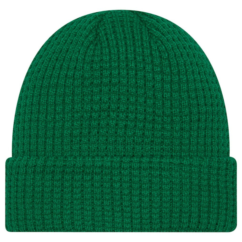 NHL Kelly Green Dallas Stars New Era Waffle Cuffed Knit Hat